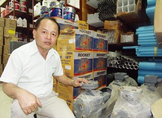 Konmanee Supply Co. owner Pairaj Konmaneee - an evacuee himself from the company’s headquarters in Lopburi - said his stock levels have dropped to near zero.